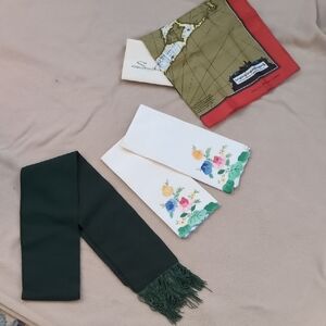 Scarves And Cotton Hand Towels